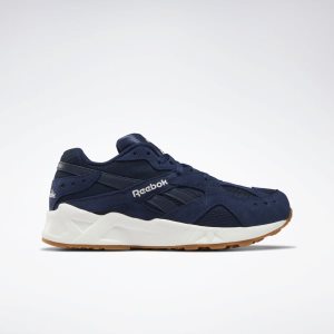 Adidasy Damskie Reebok Aztrek 93 Granatowe PL 06GWZNE